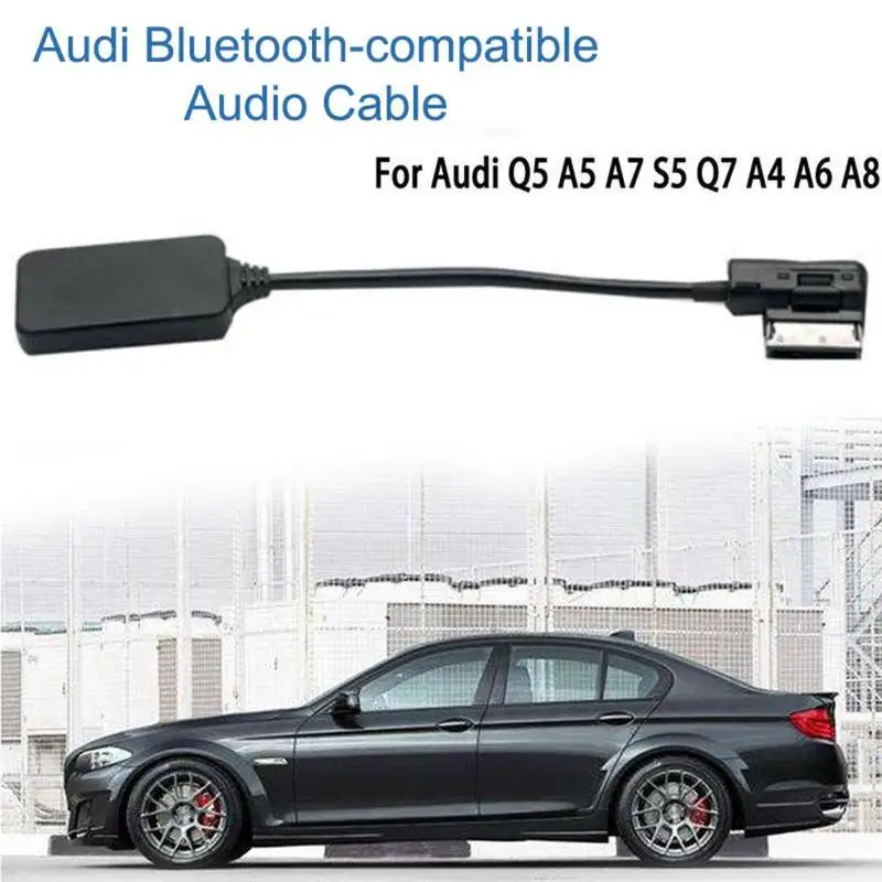 Универсальный Bluetooth-Кабель-адаптер для радио автомобильный аудиоплеер Aux