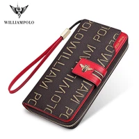 2020 new women leather wallet female purses big capacity hasp zipper purse ladies long wristlet clutch coin card holders