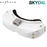 skyzone sky04l built in 5 8ghz 48ch steady view fusion receiver with high definition fpv video glasses for camera drone rc