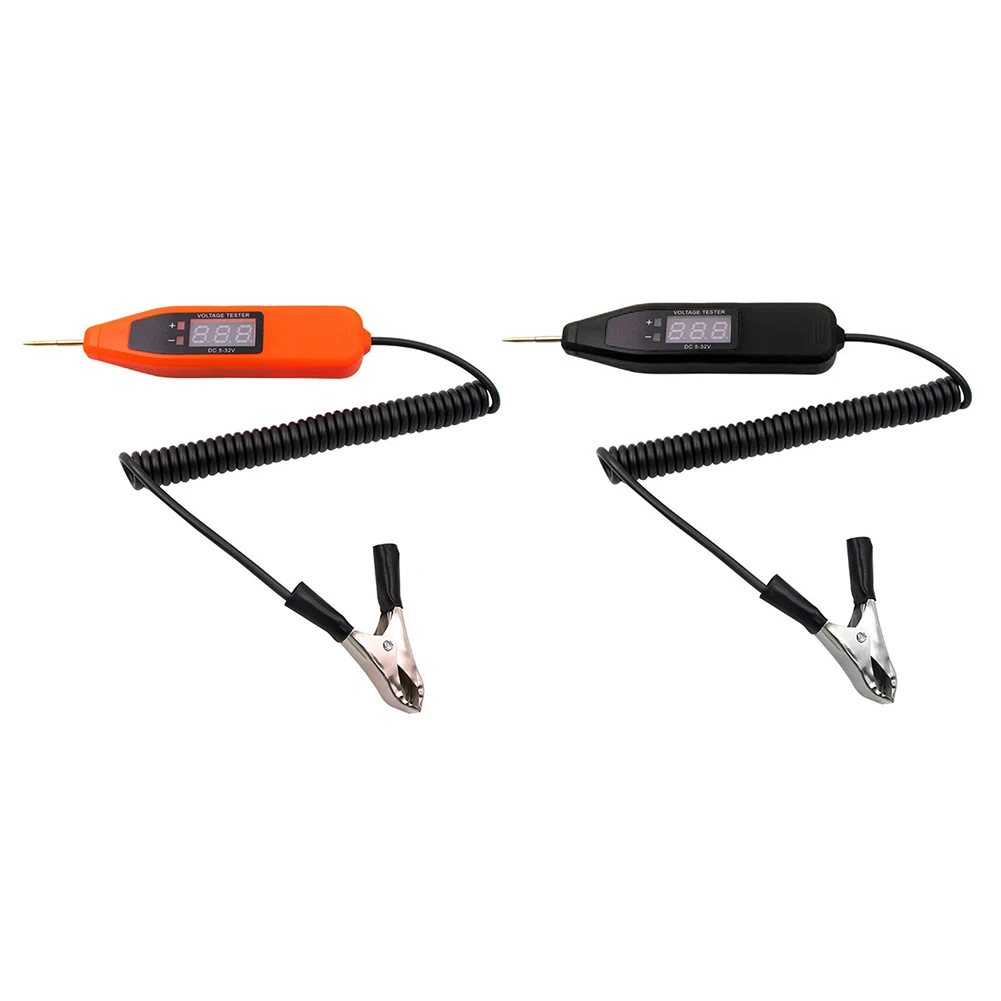 2 in 1 5-32V LCD Digital Display Automotive Electrical Circuit Tester Voltage Power Test Pen Probe Diagnostic Tool Detector Car |