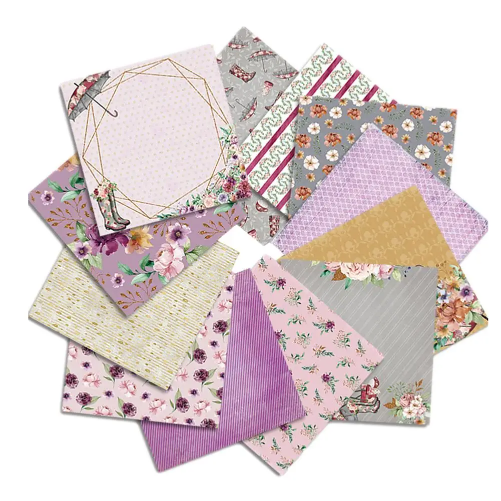 

24Pcs Scrapbook Paper Vintage Scrapbook Paper Supplies DIY Aesthetic Decor Paper DIY Album Background Paper For Crafts Bulle