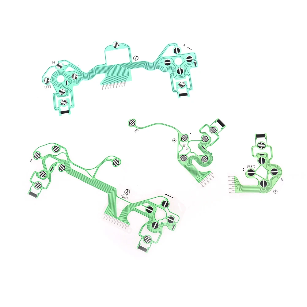 

for PS4 Dualshock 4 Pro Slim Controller Conductive Film Keypad flex Cable PCB Replacement Buttons Ribbon Circuit Board