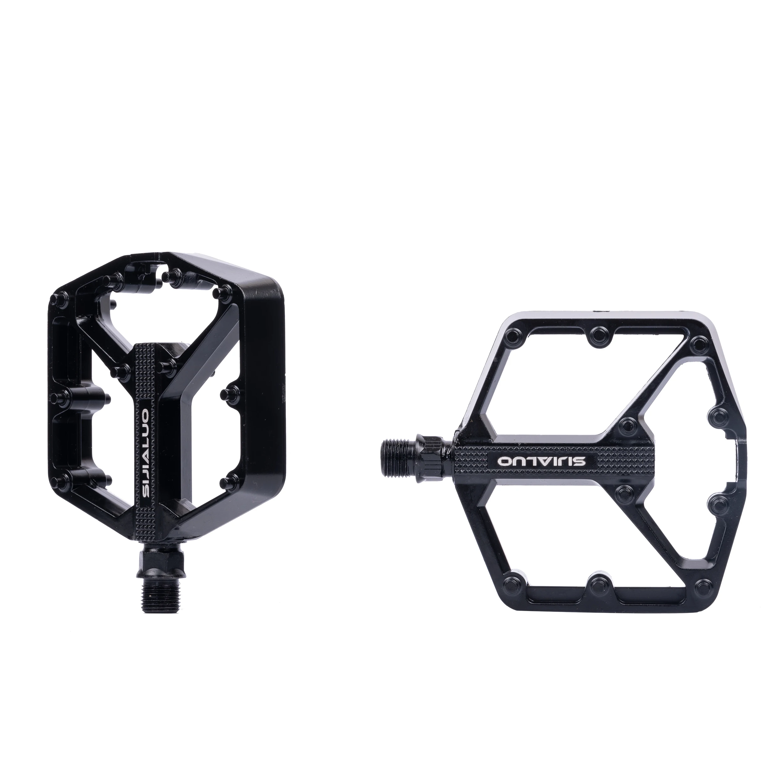 

MTB Road Bike Aluminum Body Pedals Lightweight Widen 9/16" Pedals