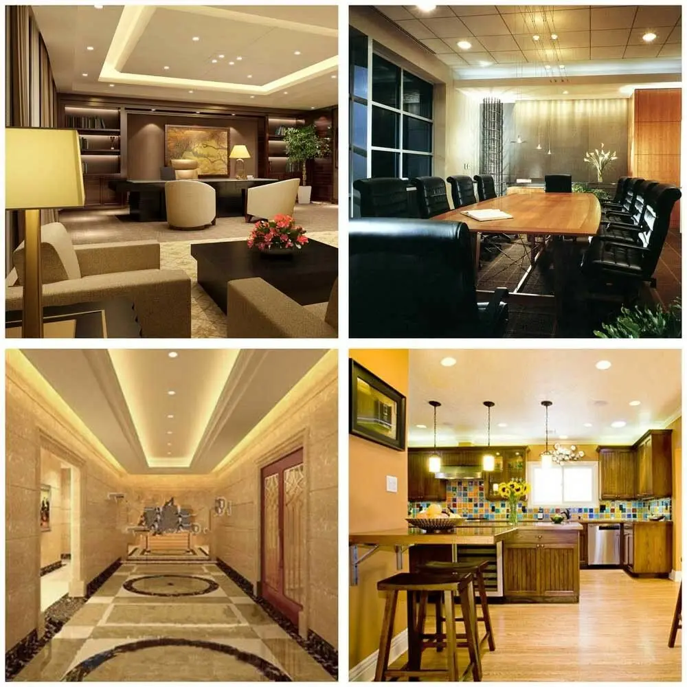 Встраиваемая потолочная Светодиодная лампа 3 Вт направленного света для