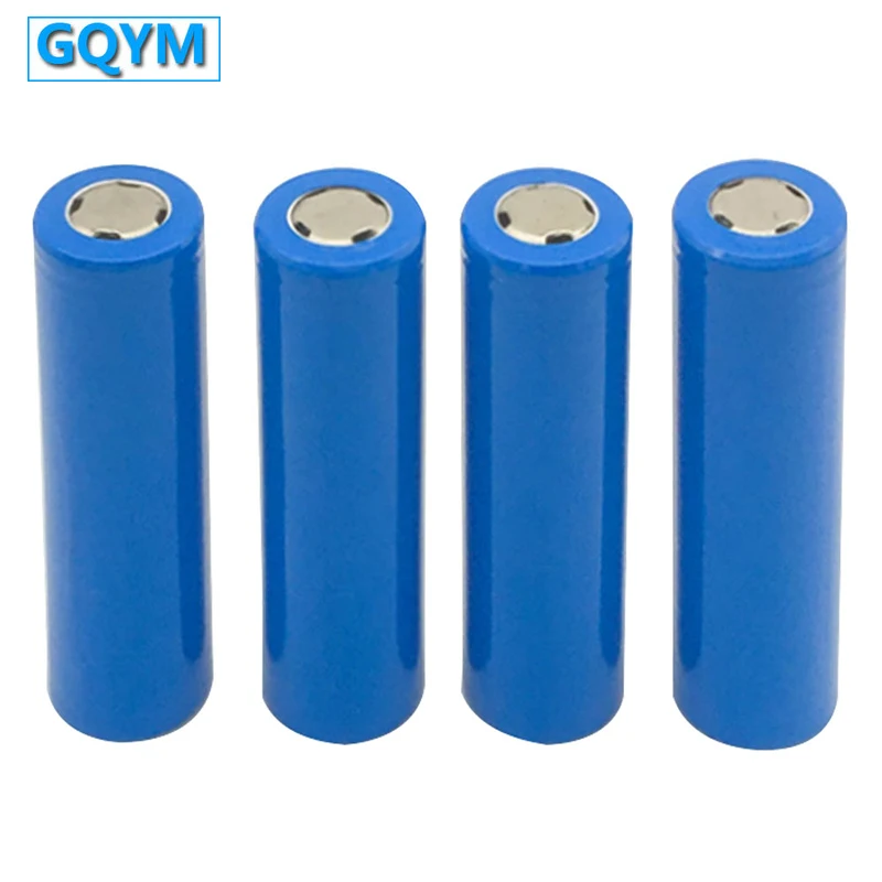 8 шт GQYM горячая Распродажа 18650 3 7 V 2200mAh Высокая эффективность Перезаряжаемые