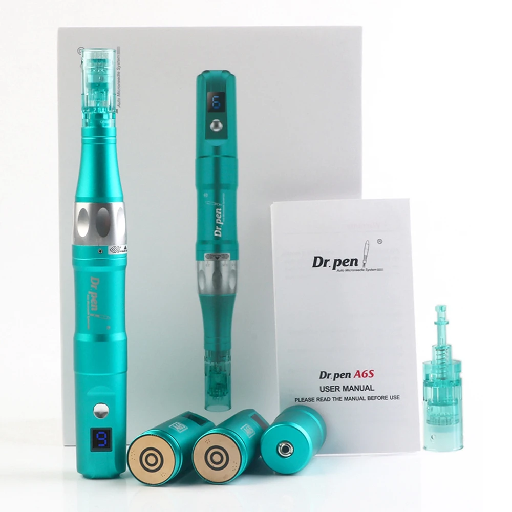 

Dr. pen Ultima A6S Wireless Professional Derma Pen Electric Skin Care Device Microneedling Machine Rejuvenation System CE