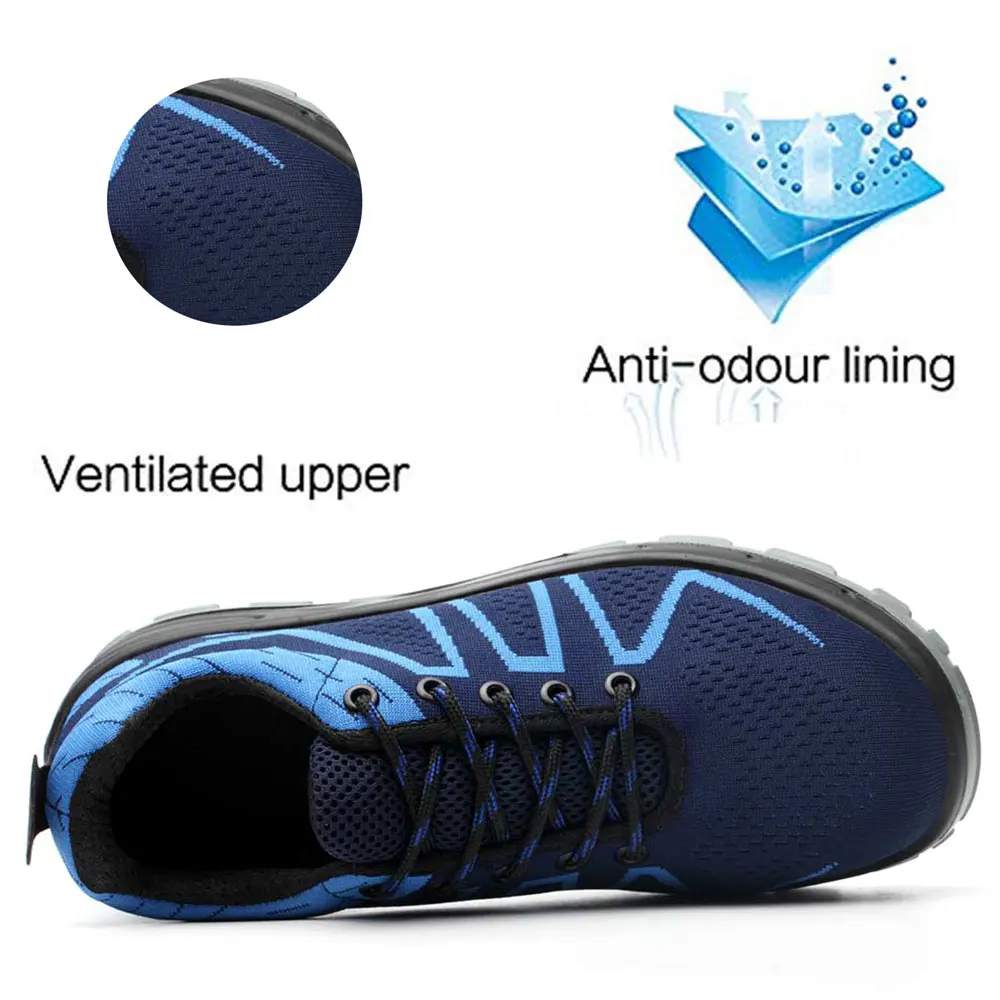 SUADEEX безопасная обувь для выживания со стальным носком кроссовки из стали