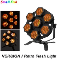 flight case pack 7x30w led retro flash light stage effect lighting wash light for home party decorations led stage light wedding