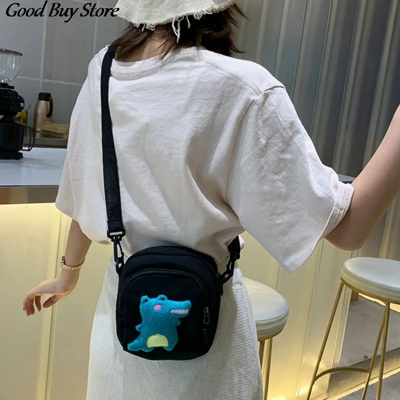 Милые сумки через плечо с динозавром мини сумка для телефона камерой женские на