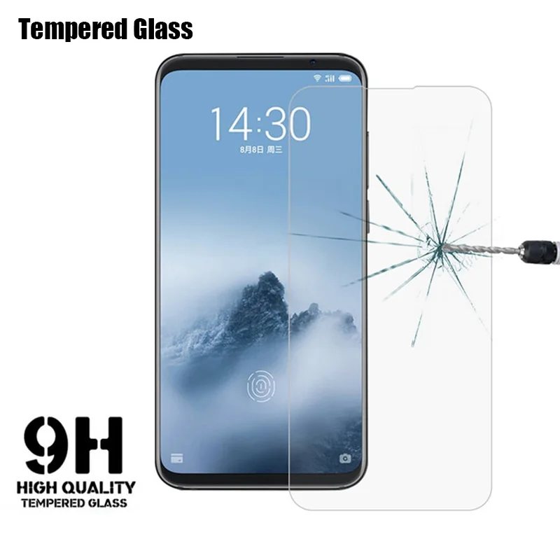 1 шт/2 шт HD Защитное стекло для Meizu Pro 5 6 7 Plus 6S M8C Защита экрана X8 V8 M10 9H стеклянная