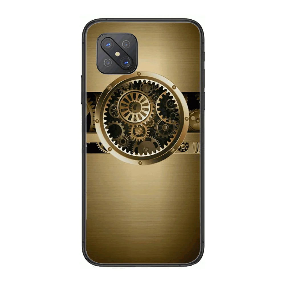 

High-end mobile phone phone case Fashion Phone Case cover For OPPO A91 9 83 79 92s 5 F9 A7X Reno2 Realme6pro 5 black tpu c