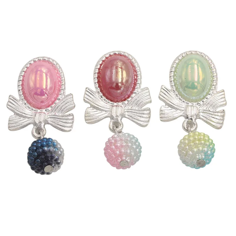 35x18мм Стразы с плоской задней жемчужной пуговицей декоративные украшения для рукоделия украшения ручной работы металлические кнопки в стиле ретро аппликация