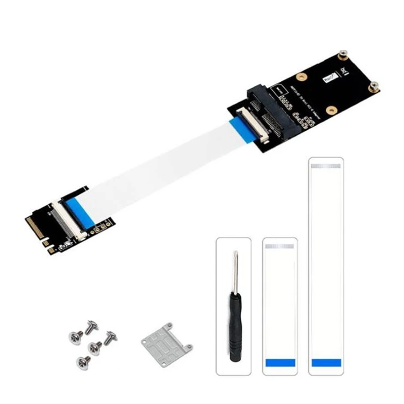 

A+E NGFF to Mini PCI-E Adapter Key A-E to Mini PCI Express WiFi M.2 WIFI Adapter for Half and Full Size Network Card