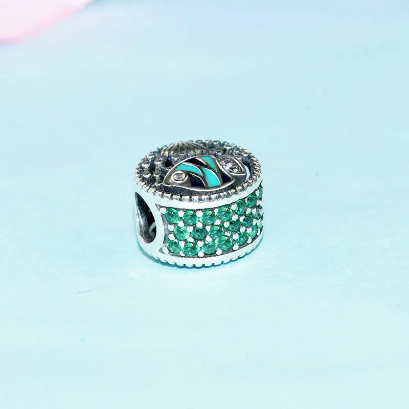 Женский браслет и ожерелье из серебра 925 пробы с бусинами | Украшения аксессуары