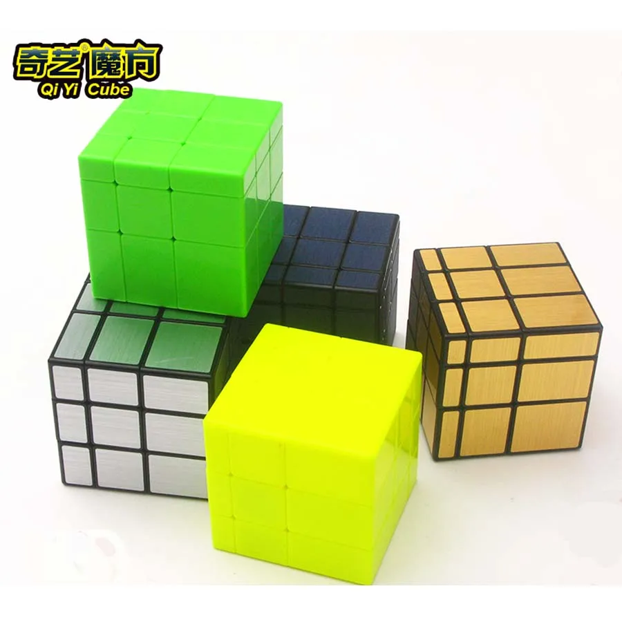 

QiYi Mirror Magic Cube 3x3x3 Deformed Drawing Puzzle Strange Shape Cubo Magico Learning Education Toys For Children