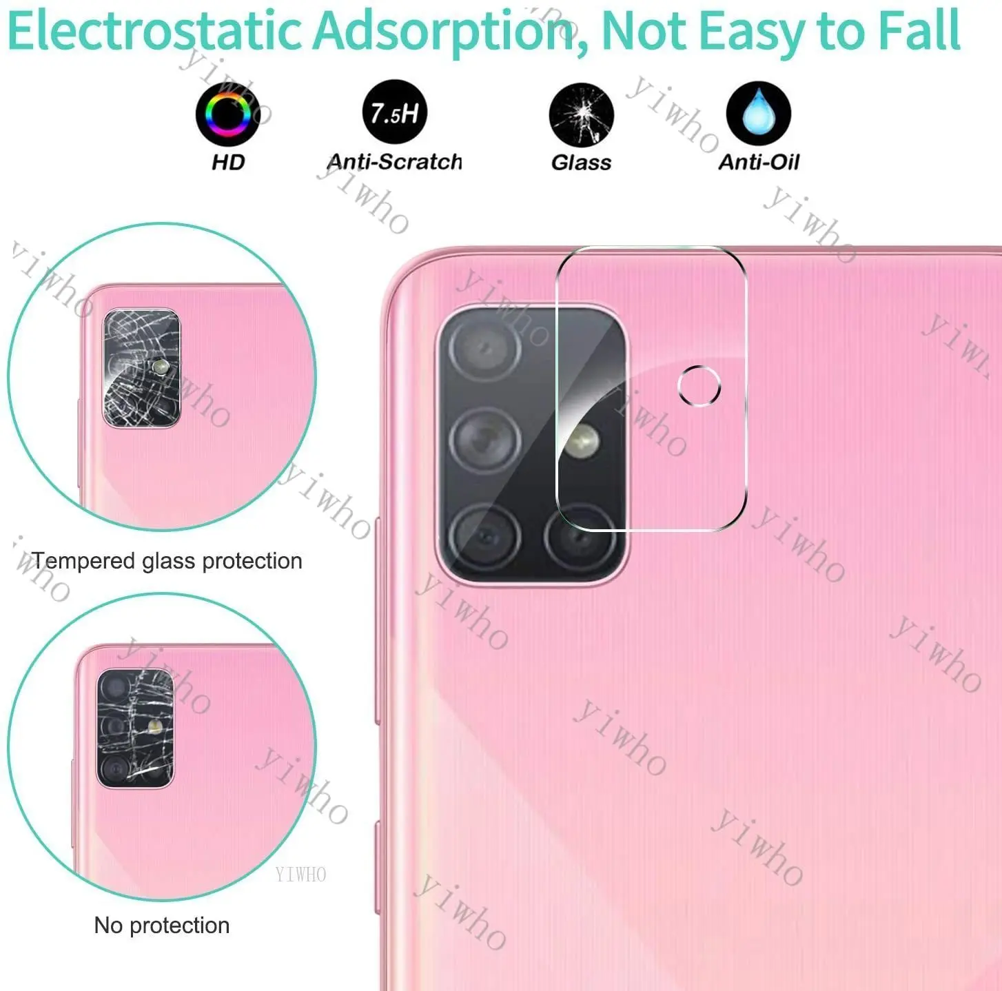 

2PCS Camera Lens Glass for Samsung S20 FE 5G S21 Ultra S10 Plus Screen Protectors on Tempered Glas S20FE Fan Edition Lite Film