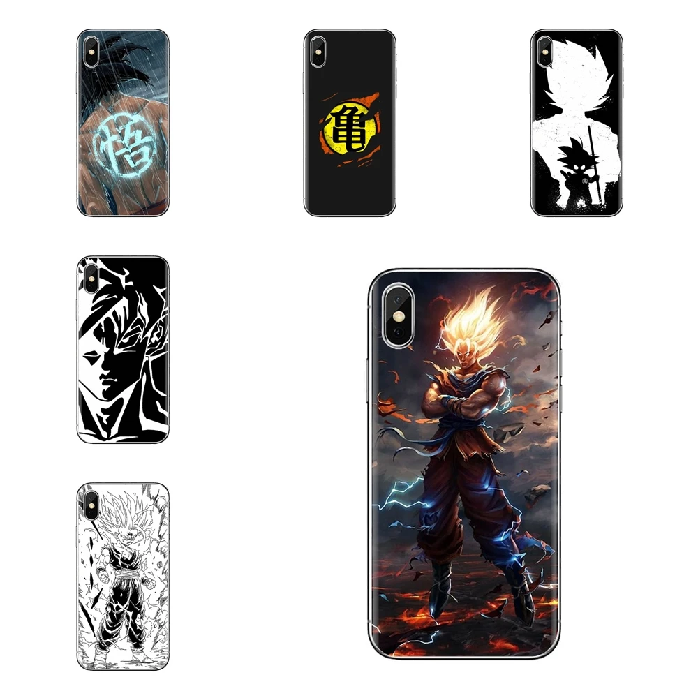 Чехол для мобильного телефона японский Супер Saiyan Dragon Ball Z samsung Galaxy S3 S4 S5 Mini S6 S7 Edge S8