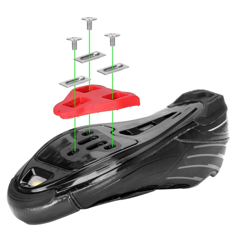 Велосипедные клипсы совместим с Look Delta 9 градусов Float-для педалей Peloton & Spin Road Shoes |