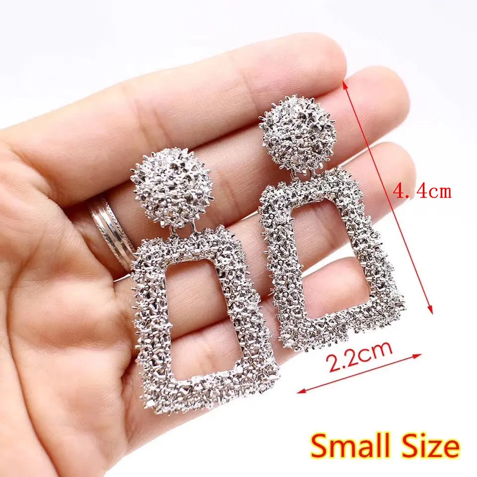 ZCHLGR модные эффектные маленькие серьги геометрические для женщин висячие в форме