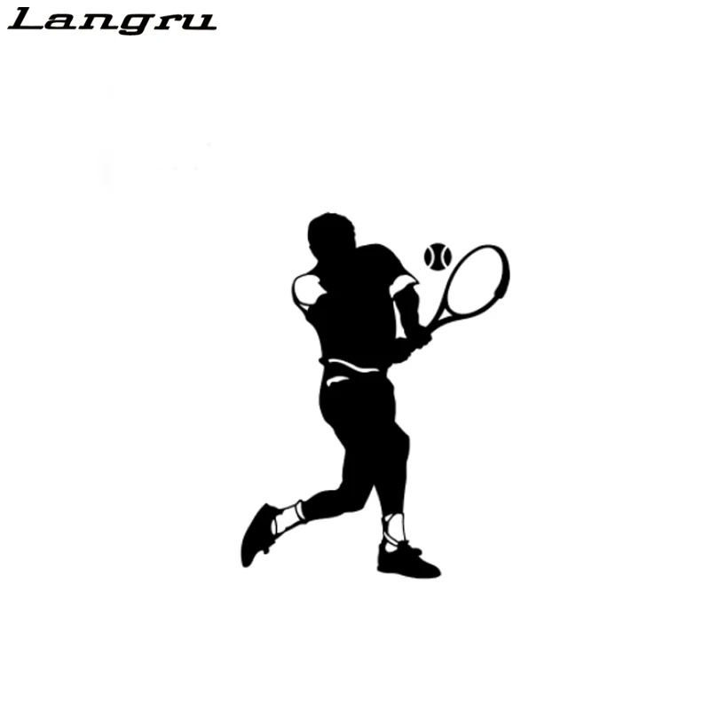 Langru уникальная декоративная наклейка для теннисного проигрывателя виниловый