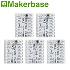 5 шт., драйвер шагового двигателя Makerbase MKS TMC2208 V2.0, запасные части для 3D-принтера ELF CY300 TMC2208
