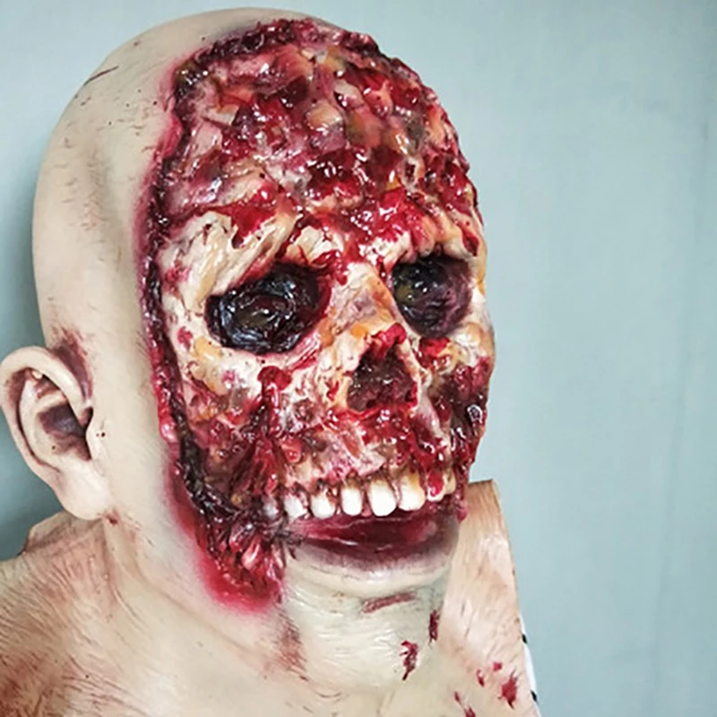 Страшные маски для вечеринки в честь празднования Хеллоуина реалистичное