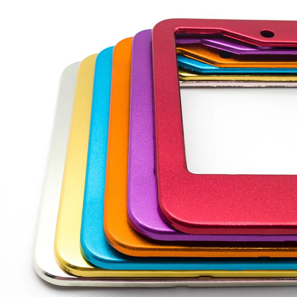 1 шт. металлическая рамка для номерного знака мужчин и женщин держатель бирки из