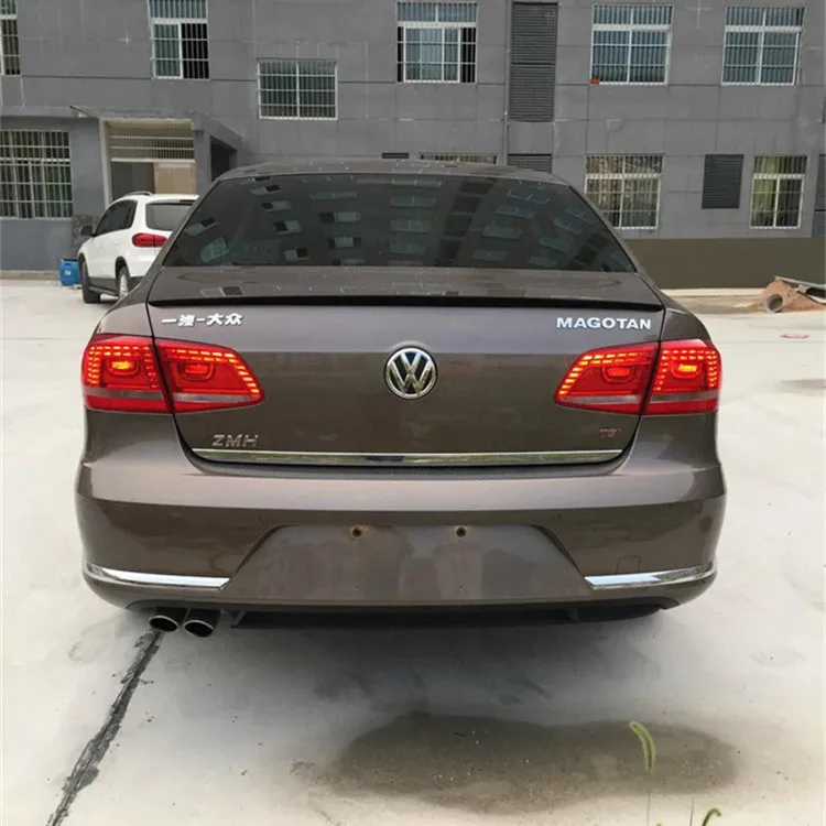 Спойлер Magotan ABS для VW Passat B7 основной цвет задних крыльев автомобиля задний спойлер