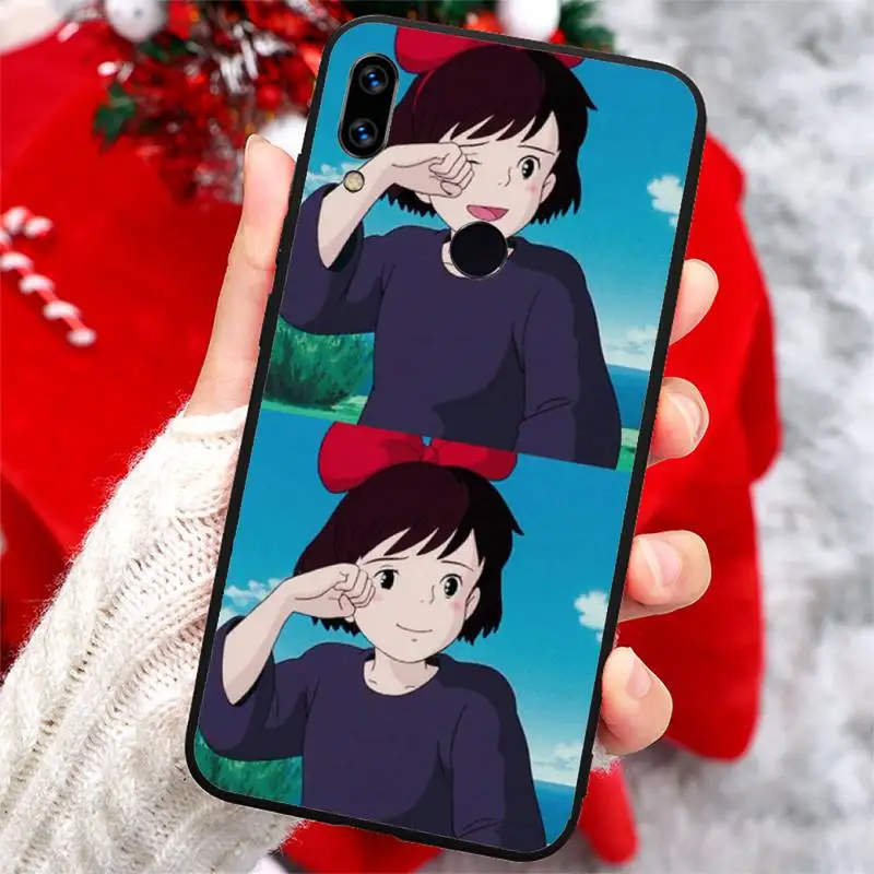 

Kiki's Delivery Service Japan anime Phone Case For Xiaomi Redmi note 7 8 9 t k30 max3 9 s 10 pro lite