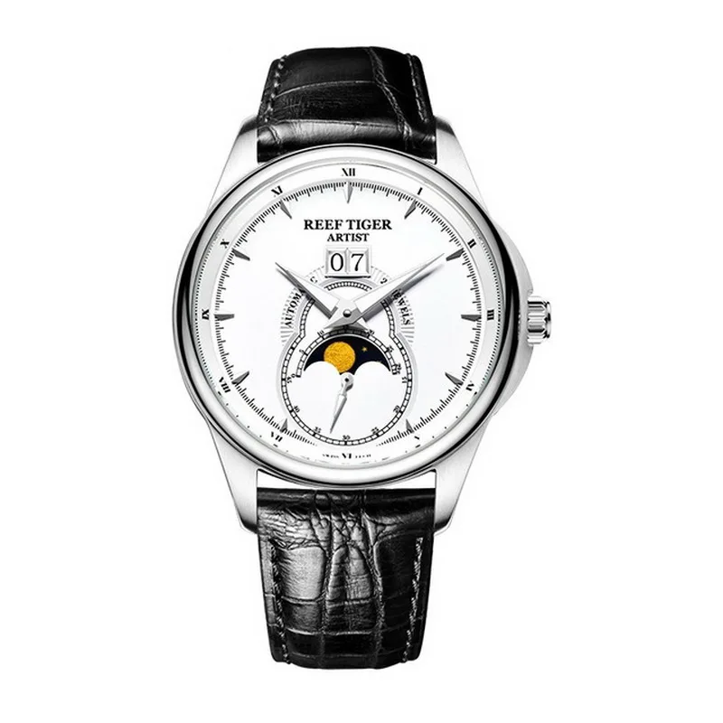 Мужские наручные часы модельные автоматические Риф Тигр человек Роскошные