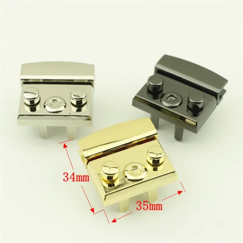 Металлическая застежка нажимной замок пружинная Пряжка DIY сумка кошелек