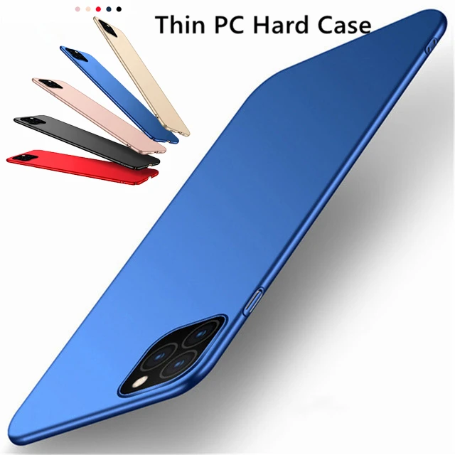 Для iPhone SE 2020 Чехол Жесткий ПК Тонкий против отпечатков пальцев тонкий гладкий для