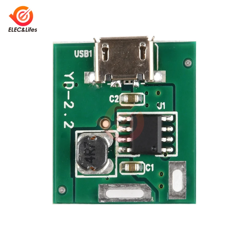5Pcs/lot 3.7V to 5V 1A 18650 Lithium Battery Charging Protective board Module USB step-up converter booster module Li-Po | Инструменты