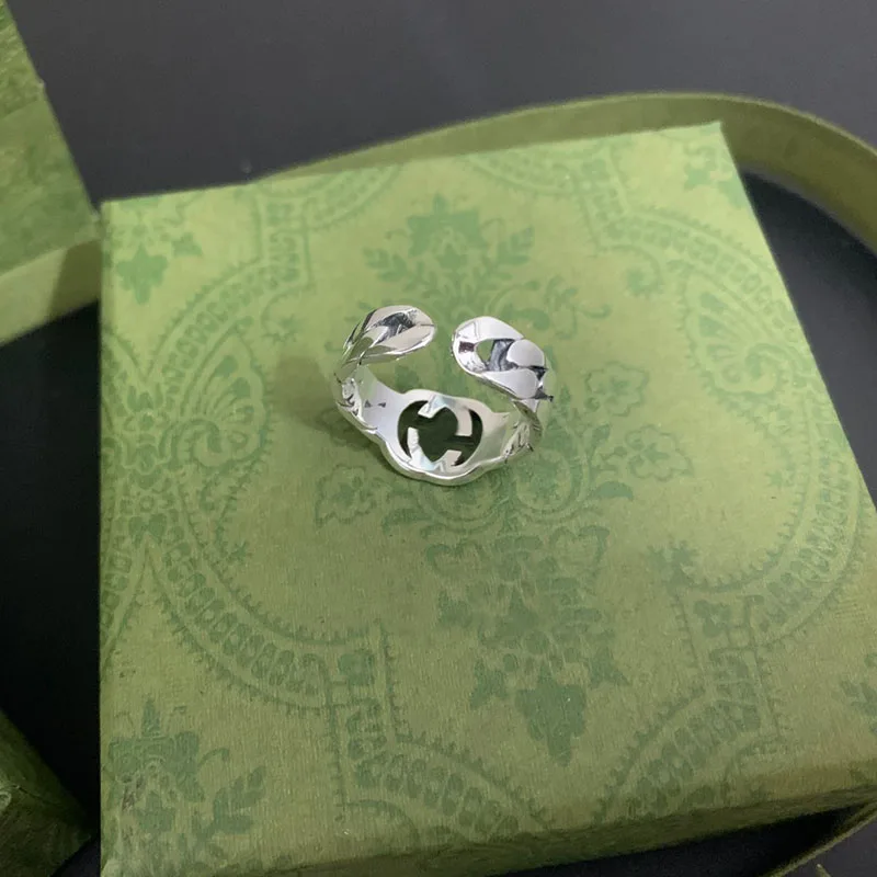 Мужское и женское кольцо из серебра Ag925 пробы в стиле хип-хоп | Украшения