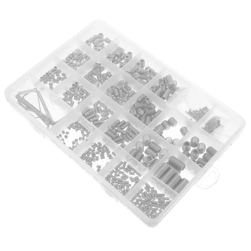 

1 Box/668pcs L-Type Hex Key Wrenches Stainless Steel Hex Socket Head Screws Set