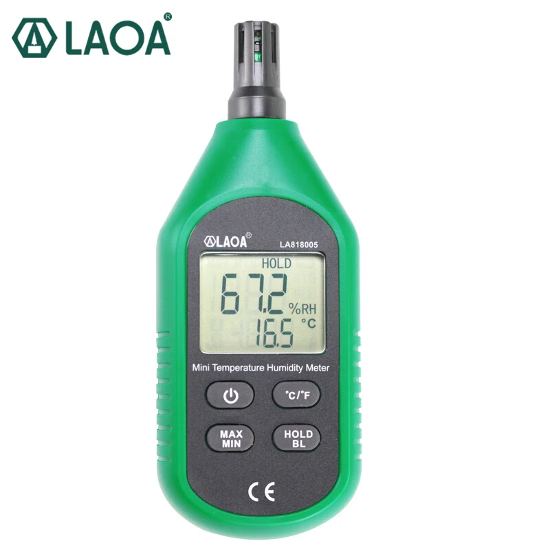 

LAOA Industrial Hygrometer Digital Thermometer Portable Household Temperature Hygrometer