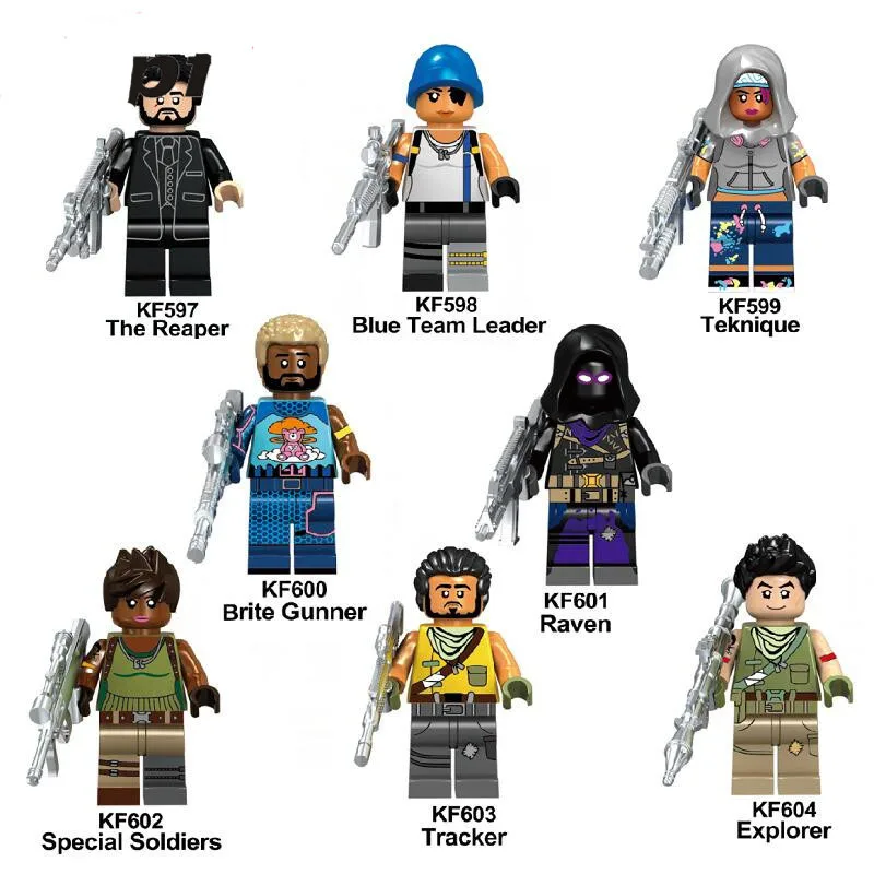 KF6058 одна продажа строительные блоки кирпичи дрейф Глория белый костюм выгорания