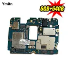 Разблокированная материнская плата Ymitn для Xiaomi Mi 5S Plus Mi5S plus материнская плата с микросхемами глобальная схема гибкий кабель логическая плата 6 64 ГБ