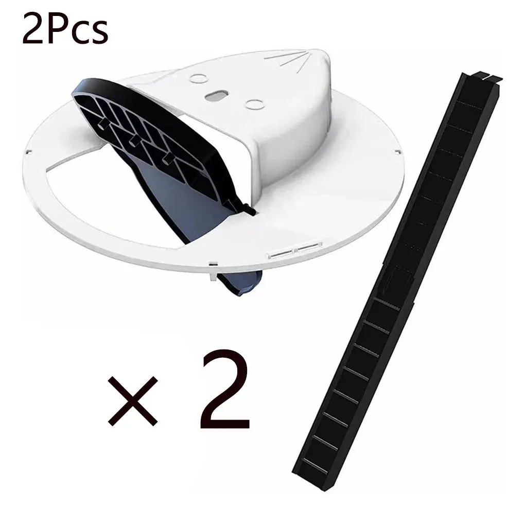 

Reusable Smart Mouse Rat Trap Plastic Flip N Slide Bucket Lid Mouse Rat Mouse Trap Humane Or Lethal Trap Door Style Multi Catch