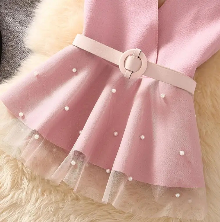 

2020 Spring Autumn Sleeveless Beading Vest V Neck Pink Patchwork Mesh Tanks Slim Waist Belt Pullover Elegant waistcoat p589
