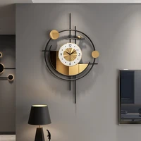 gold large wall clock living room nordic silent modern wall clock creative luxury orologio da parete home decoration 50wc