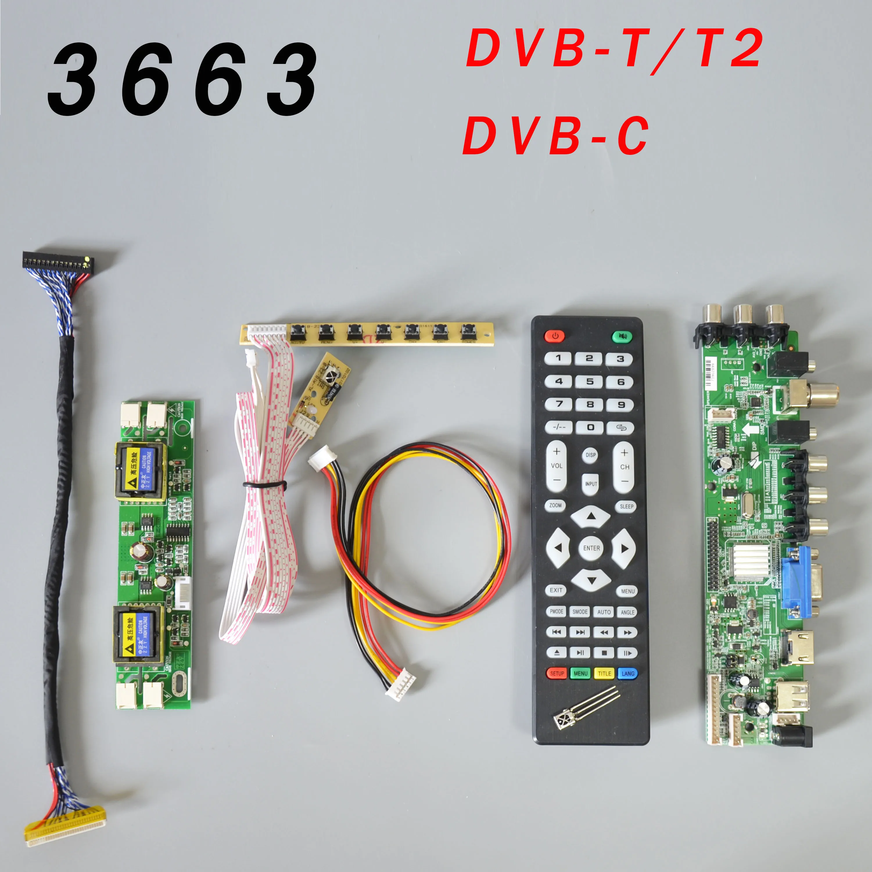 Универсальная плата драйвера ЖК дисплея DS. D3663lua.a82.pa V56 V59 поддержка детской ТВ