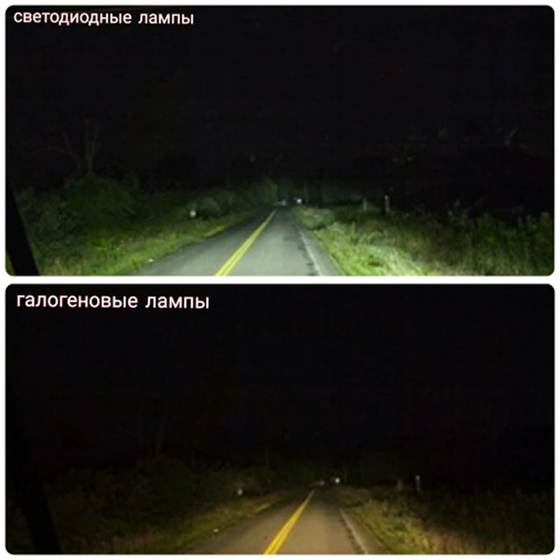 CNSUNNYLIGHT ЕЭК Светодиодные лампы фар автомобилей H7 H4 H11 H8 9005 9006 H1 H3 880 H13 9004 9007 12000 Лм