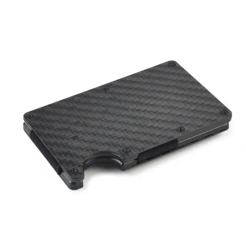 Hirigin 2020 мужской тонкий кошелек из нержавеющей стали с эластичной лентой