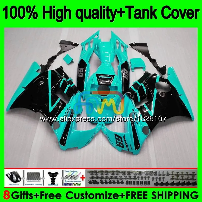 

Ф2 Обтекатели + бак для HONDA 600CC CBR 600F2 CBR 600 FS 91 92 1991 1992 1BS.219 CBR600 F2 CBR600F2 93 Cyan black 94 1993 1994