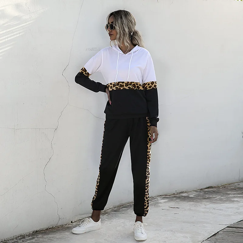 

Two Piece Set Top and Pants Spring and Autumn New Sweatsuit Casual Sports Suit Women Fashion Two Piece