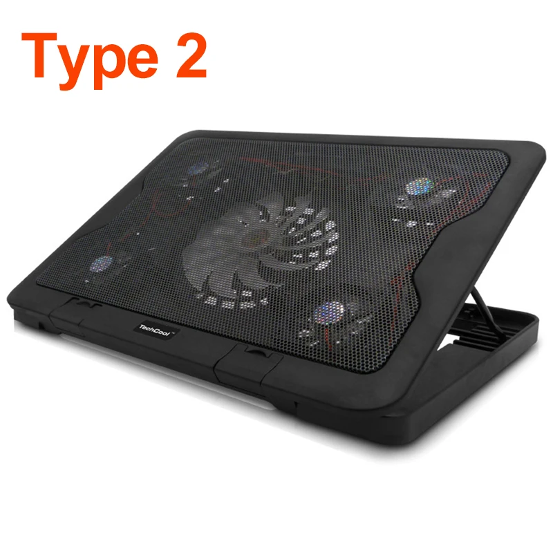 Светодиодный охлаждающий вентилятор 5 в постоянного тока охлаждающая подставка