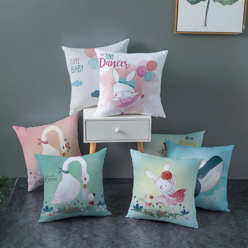 OIMG картонная наволочка в виде животного Детская для дивана 45*45 см|Наволочки| |