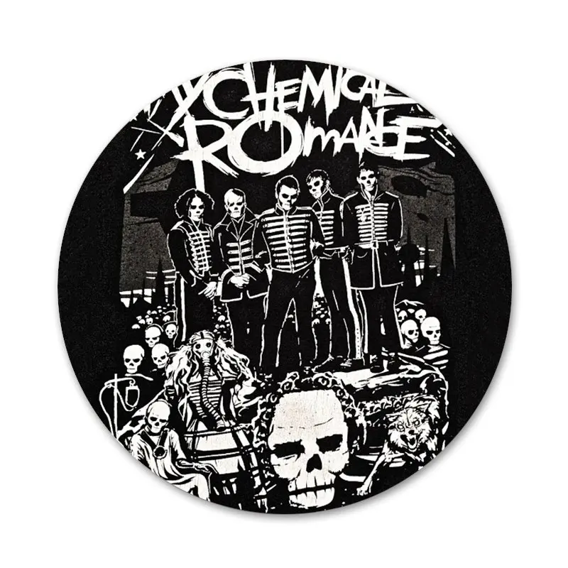My Chemical романтические значки металлические для украшения одежды и рюкзака | Дом