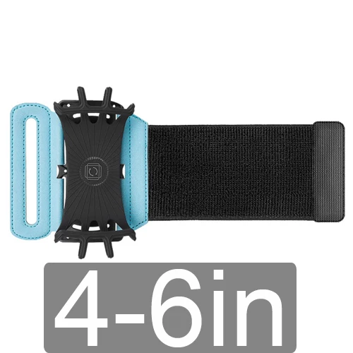 4-6 inch blue 4-6 дюймов, сумка для бега, нарукавная повязка для телефона, сумка для бега, ремень для бега, спортивный нарукавник, нарукавник для телефона, аксессуары для фитнеса, 6,5 дюйма - Цвет: 4-6 inch blue